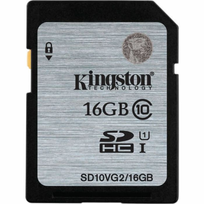 microSDHC (UHS-1) Kingston 16Gb class 10 R45MB/s (SDC10G2/16GBSP)