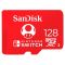 Карта пам'яті microSDXC (UHS-1) SanDisk For Nintendo Switch128Gb class 10 (R100Mb/s, W90Mb/s) (SDSQXAO-128G-GN3ZN)