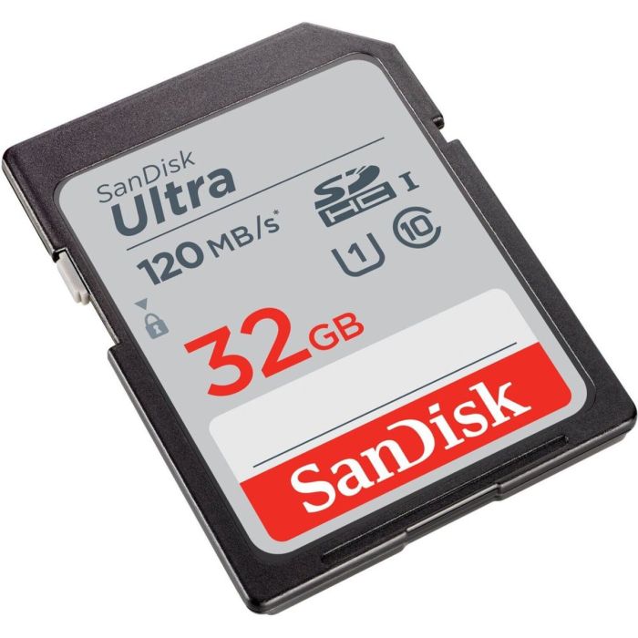 Карта пам'яті SDXC (UHS-1) SanDisk Ultra 32Gb class 10 (120Mb/s) (SDSDUN4-032G-GN6IN)