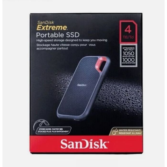 Портативний SSD SanDisk Extreme E61 V2 4TB USB 3.2 Type-C TLC (SDSSDE61-4T00-G25)