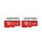 Карта пам'яті microSDXC (UHS-1) Kootion 64Gb class 10 (adapter SD) (2pcs) (TF-64G-U1*2)