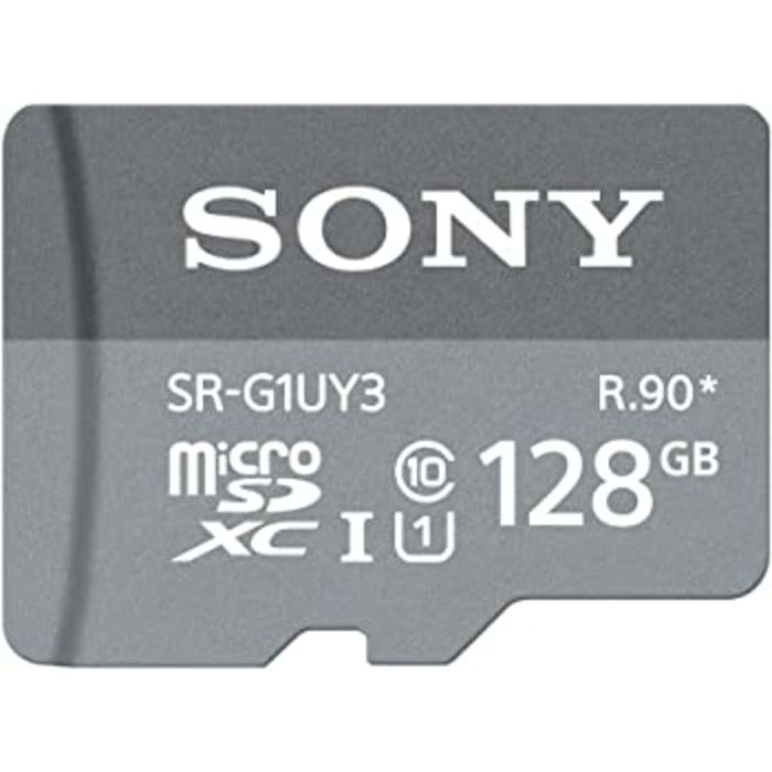 Карта пам'яті microSDXC (UHS-1 U1) Sony 128Gb class 10 (90MB/s) (adapter SD) (SR-G1UY3A/T)