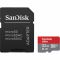 Карта пам'яті microSDHC (UHS-1) SanDisk Ultra 32Gb class 10 A1 (98Mb/s, 653x) (adapter SD) (SDSQUAR-032G-GN6MA)