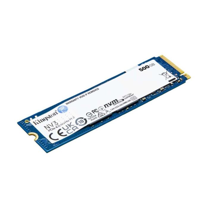 Накопичувач SSD M.2 Kingston NV3 500GB NVMe 2280 PCIe 4.0 x4 3D NAND (SNV3S/500G)