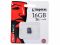 microSDHC (UHS-1) Kingston 16Gb class 10 (SDC10/16GBSP)