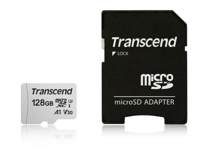 Карта пам'яті microSDXC (UHS-1) Transcend 300S 128Gb class 10 (TS128GUSD300S)