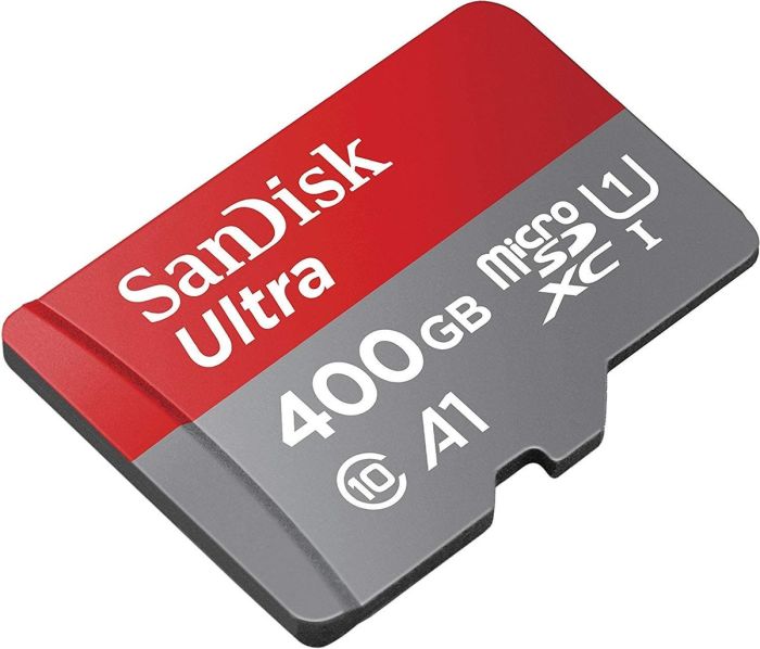 Карта пам'яті microSDXC (UHS-1) SanDisk Ultra 400Gb class 10 A1 (120Mb/s) (SDSQUA4-400G-GN6MN)