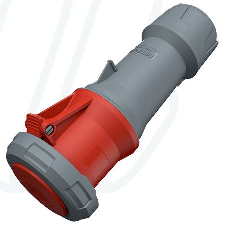 Розетка кабельна PowerTOP plus 63A 4п 6г 400В, IP67, MENNEKES (артикул 3408)