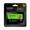 Накопичувач SSD ADATA Ultimate SU650 240GB 2.5"; SATA III 3D NAND TLC (ASU650SS-240GT-R)