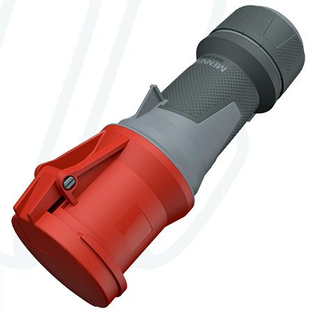 Розетка кабельна PowerTOP Xtra 63A 5п 6г 400В, IP44, MENNEKES (артикул 14112)
