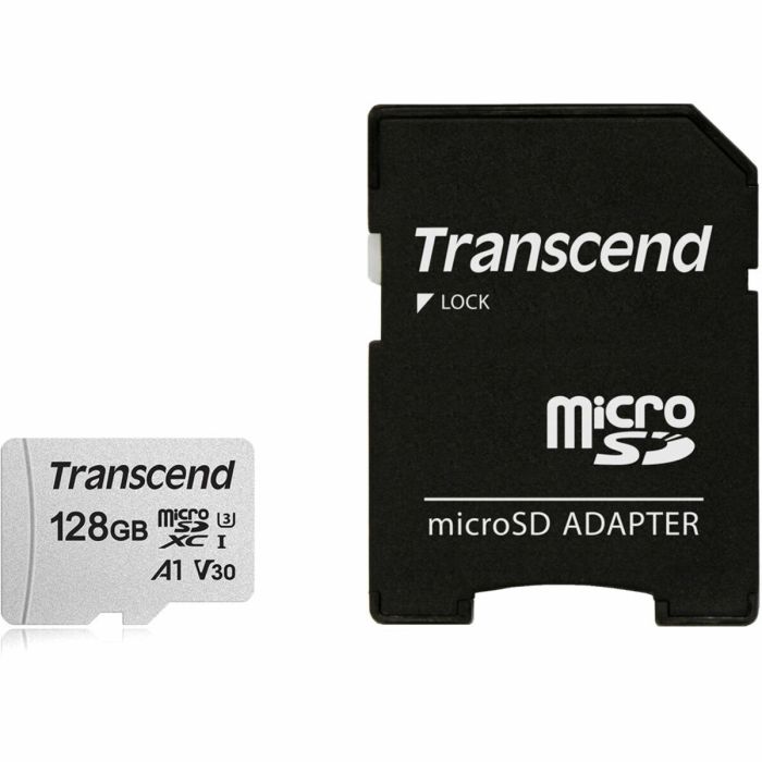 Карта пам'яті microSDXC (UHS-1) Transcend 300S 128Gb class 10 (adapter SD) (TS128GUSD300S-A)
