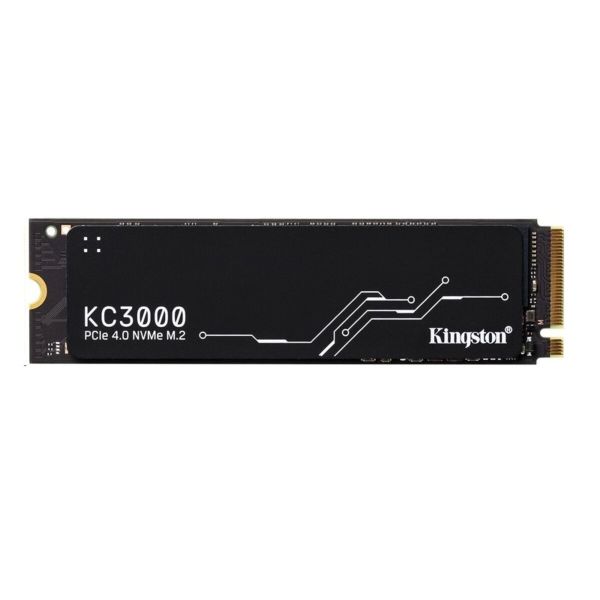Накопичувач SSD M.2 Kingston KC3000 512GB NVMe 2280 PCIe 4.0 x4 3D NAND TLC (SKC3000S/512G)
