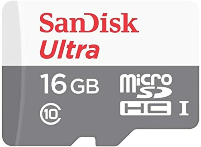 Карта пам'яті microSDHC (UHS-1) SanDisk Ultra 16Gb class 10 (48Mb/s) (adapter SD) (SDSQUNB-016G-GN3MA)