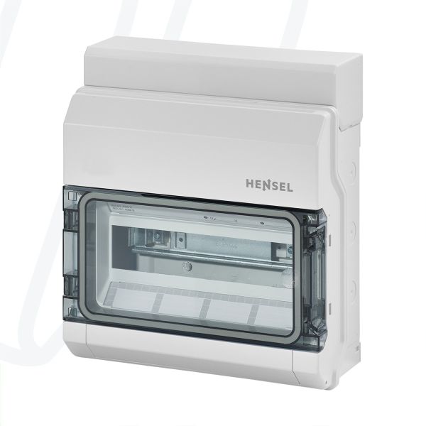 Розподільний щит KV 1512 з клемниками, 1х12 модулів, IP54 | HENSEL