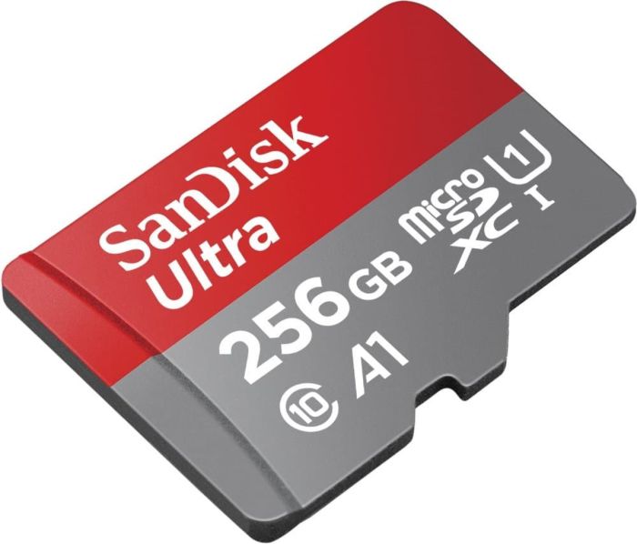 Карта пам'яті microSDXC (UHS-1) SanDisk Ultra 256Gb class 10 A1 (120Mb/s) (SDSQUA4-256G-GN6MN)