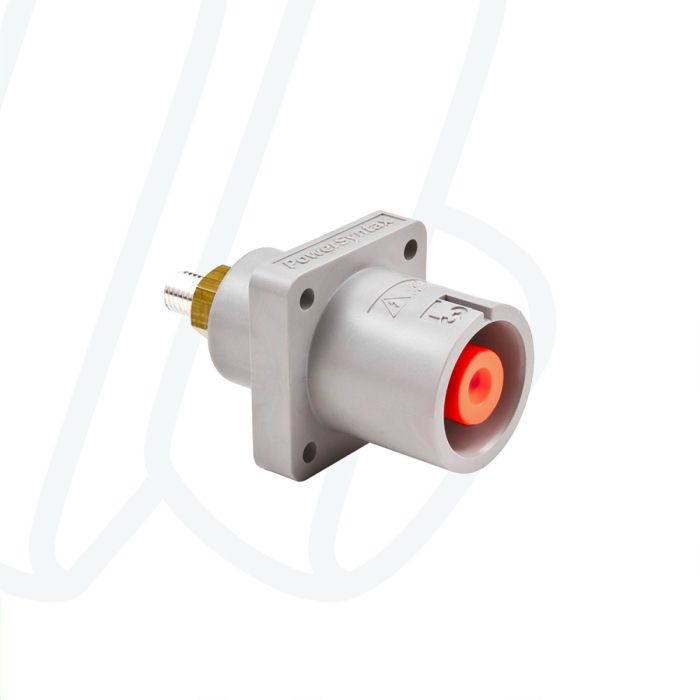 Розетка панельна SPX, 480А, L3, підʼєднання М12, сірий | POWER SYNTAX (арт. SPX4PS3GYM120000)