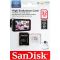 Карта пам'яті microSDHC (UHS-1 U3) SanDisk High Endurance 32Gb class 10 V30 (100Mb/s) (adapterSD) (SDSQQNR-032G-GN6IA)