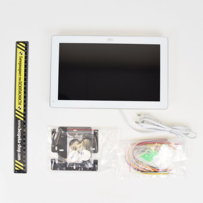 Комплект відеодомофона ATIS AD-1070FHD White + AT-400FHD Black