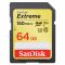 Карта пам'яті SDXC (UHS-1 U3) SanDisk Extreme 64Gb class 10 V30 (150Mb/s) (SDSDXV6-064G-GNCIN)