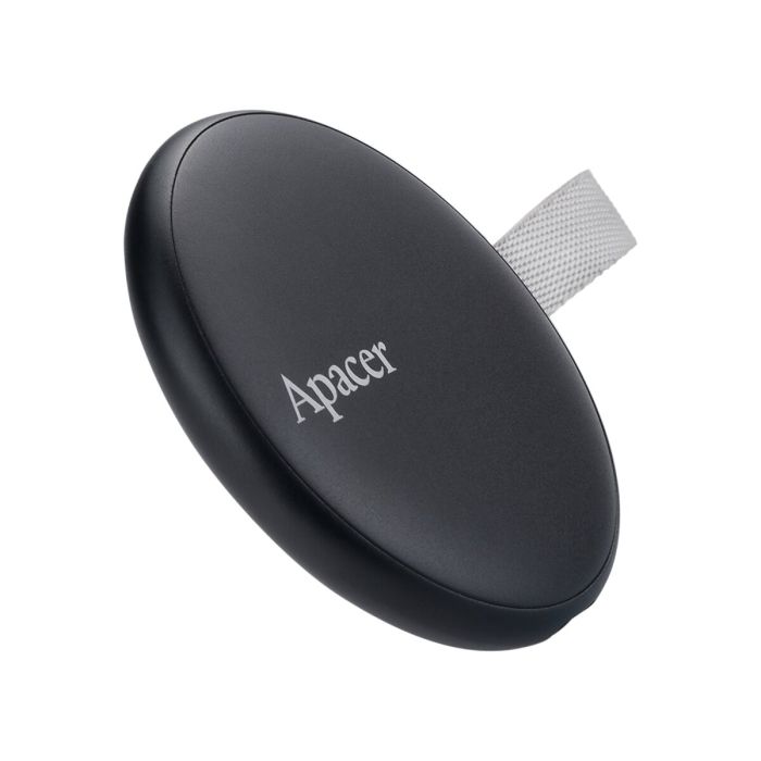 Портативний SSD Apacer Magnetic AS725 512 GB USB 3.2 Gen.2 Type-C MagSafe Black (AP512GAS725B-1)