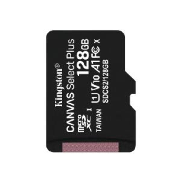 Карта пам'яті microSDXC (UHS-1) Kingston Canvas Select Plus 128Gb class 10 А1 (R-100MB/s) (SDCS2/128GBSP)