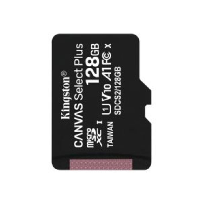 Карта пам'яті microSDXC (UHS-1) Kingston Canvas Select Plus 128Gb class 10 А1 (R-100MB/s) (SDCS2/128GBSP)