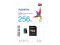 Карта пам'яті microSDXC (UHS-1) A-DATA Premier 256Gb Class 10 А1 (R-100Mb/s)  (adapter SD) (AUSDX256GUICL10A1-RA1)