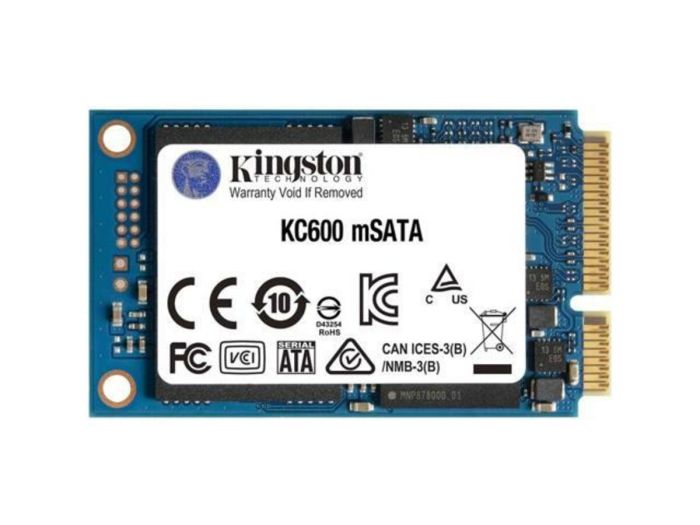 Накопичувач SSD mSATA Kingston KC600 256 GB (SKC600MS/256G)