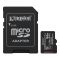 Карта пам'яті microSDXC (UHS-1) Kingston Canvas Select Plus Gen3 64Gb class 10 А1 (R-100MB/s) (adapter SD) (SDCS3/64GB)