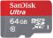 Карта пам'яті microSDXC (UHS-1) SanDisk Ultra 64Gb class 10 A1 (120Mb/s) (SDSQUA4-064G-GN6MN)