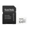 Карта пам'яті microSDXC (UHS-1 U3) SanDisk Max Endurance 64Gb class 10 V30 (R100Mb/sW40Mb/s) (adapterSD) (SDSQQVR-064G-GN6IA)