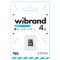 Карта пам'яті microSDHC Wibrand 4Gb class 4 (WICDC4/4GB)