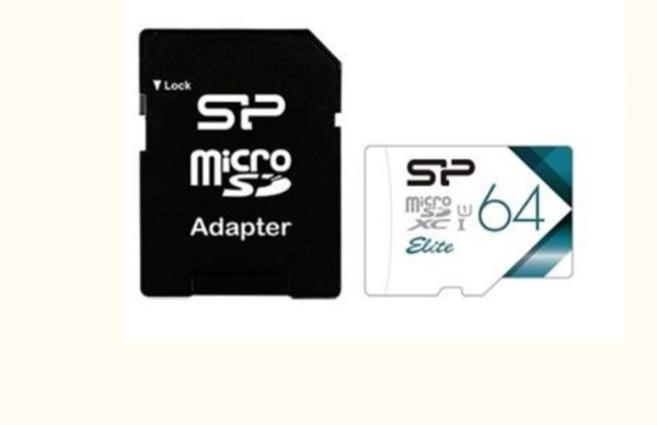 Карта пам'яті microSDXC (UHS-1) SiliconPower Elite Color (White) 64Gb class 10 (adapter SD) (SP064GBSTXBU1V21SP)