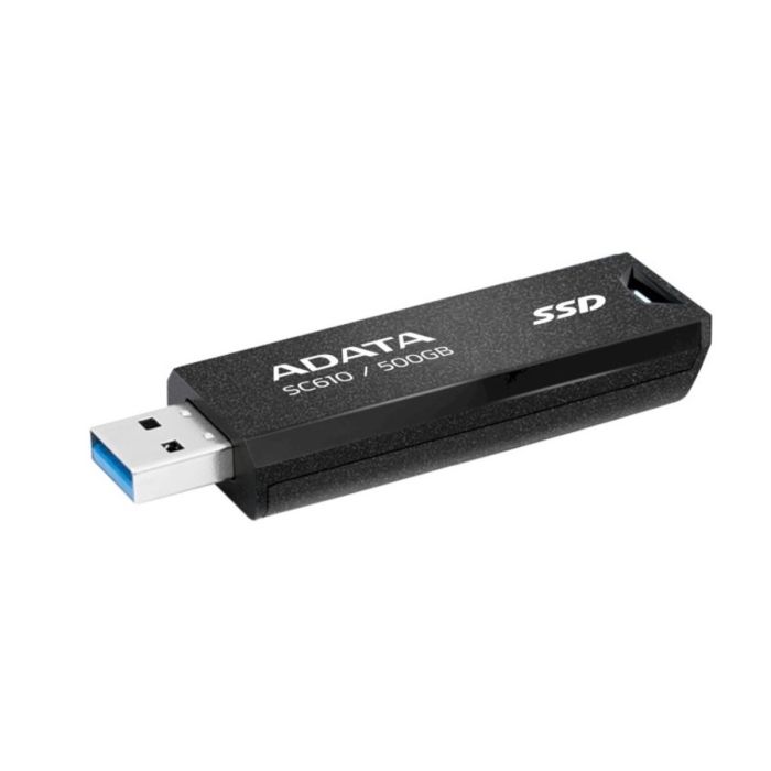 Портативний SSD ADATA SC610 500GB USB 3.2  550/500Mb/s Black (SC610-500G-CBK/RD)