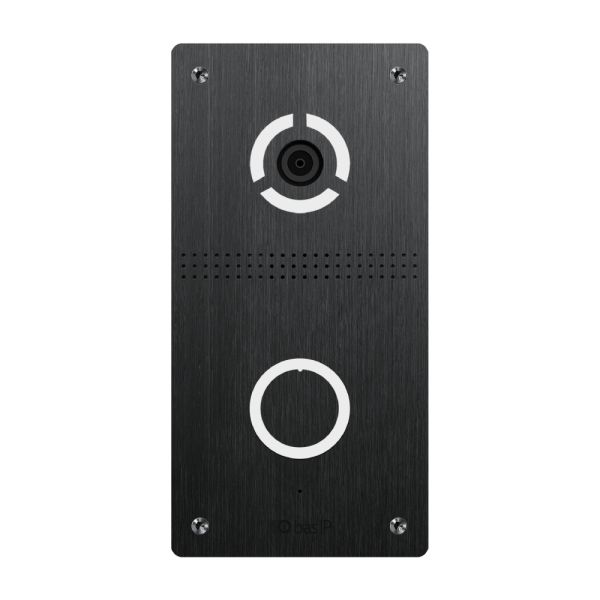 IP панель виклику Bas-IP AV-04FDI black для IP-домофонів