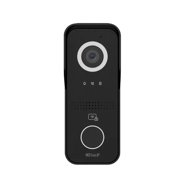 IP панель виклику Bas-IP AV-06M Black з Wi-Fi для IP-домофонів