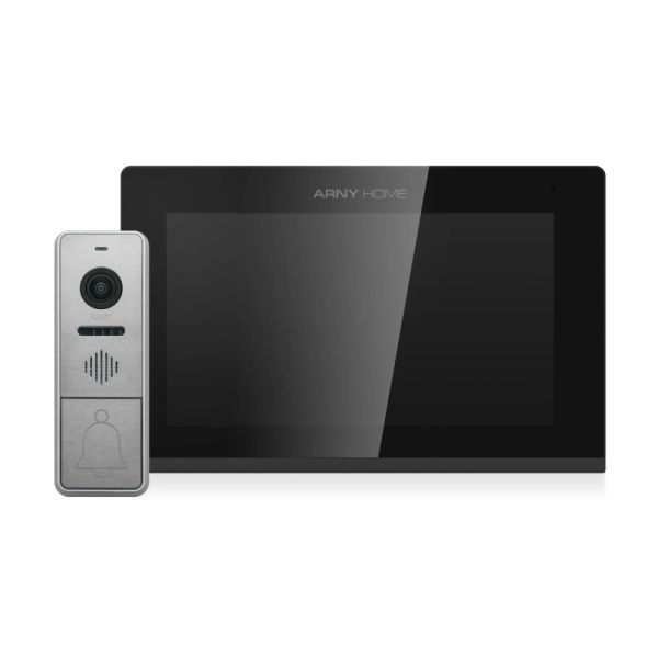 Відеодомофон Arny AVD-7143 (2Mpx) TFT black+silver
