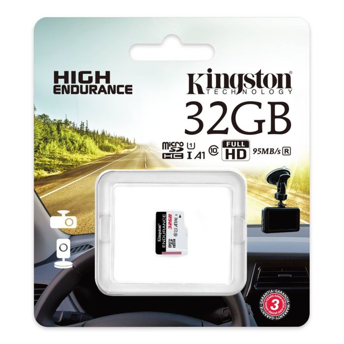 Карта пам'яті microSDHC (UHS-1 U1) Kingston Endurance 32Gb class 10 А1 (R95MB/s, W30MB/s) (SDCE/32GB)