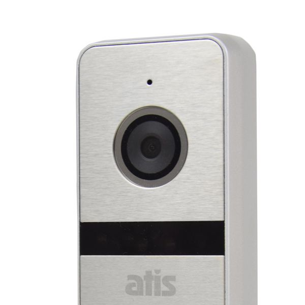 Комплект відеодомофона ATIS AD-1070FHD/T Black з підтримкою Tuya Smart + AT-400FHD Silver