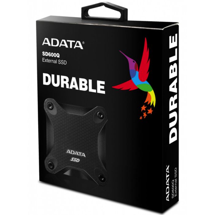 Портативний SSD ADATA SD600Q 960GB USB 3.2  440/430Mb/s Black (ASD600Q-960GU31-CBK)
