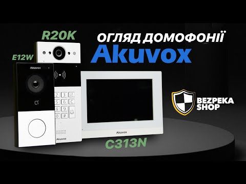 IP-панель виклику 2 Мп Akuvox R20K Black