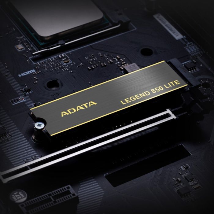 Накопичувач SSD M.2 ADATA LEGEND 850 LITE 1TB 2280 PCIe Gen 4x4 3D NAND Read/Write: 5000/3200 MB/sec (ALEG-850L-1000GCS)