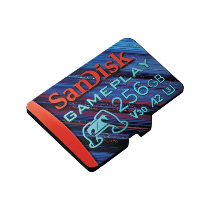 Карта пам'яті microSDXC (UHS-1 U3) SanDisk GamePlay A2 256Gb class 10 V30 (R190MB/s,W130MB/s) (SDSQXAV-256G-GN6XN)