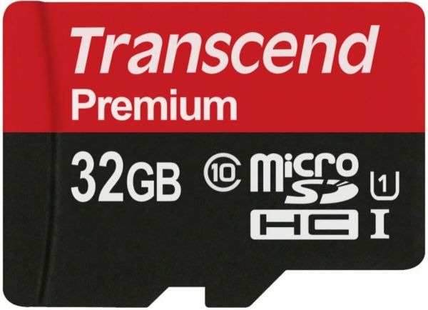 Карта пам'яті microSDHC (UHS-1) Transcend 32Gb class 10 (TS32GUSDCU1)