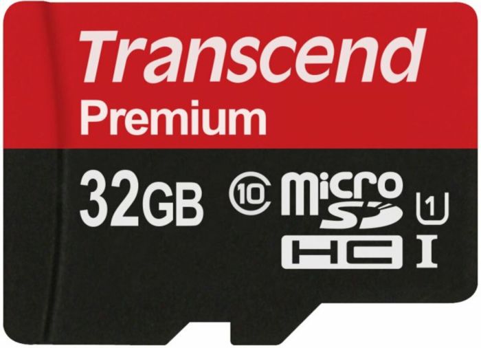 Карта пам'яті microSDHC (UHS-1) Transcend 32Gb class 10 (TS32GUSDCU1)