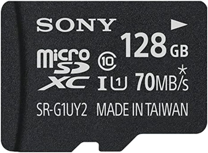 Карта пам'яті microSDXC (UHS-1 U1) Sony 128Gb class 10 (90MB/s) (adapter SD) (SR-G1UY3A/T)