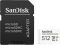 Карта пам'яті microSDXC (UHS-1 U3) SanDisk High Endurance 512Gb class 10 V30 (100Mb/s) (adapterSD) (SDSQQNR-512G-GN6IA)