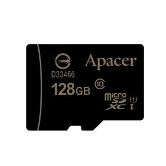 microSDXC (UHS-1) Apacer 128Gb class 10 (adapter SD) (AP128GMCSX10U1-R)