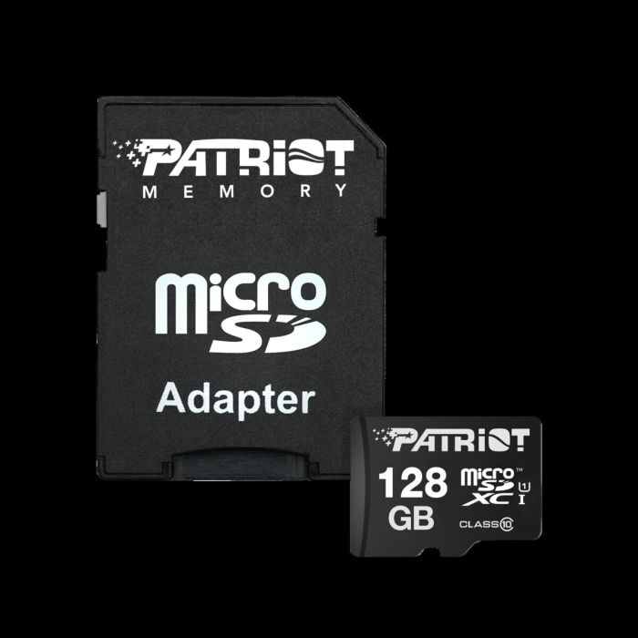 Карта пам'яті microSDXC (UHS-1) Patriot LX Series 128Gb class 10 (adapter SD) (PSF128GMCSDXC10)