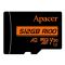 Карта пам'яті microSDXC (UHS-1 U3) Apacer A2 512Gb class 10 V30 (R100MB/s, W80MB/s) (adapter SD) (AP512GMCSX10U8-R)